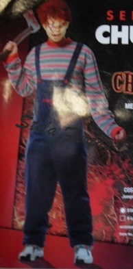 Fantasia Chucky Boneco Assassino Halloween Masculino Adulto